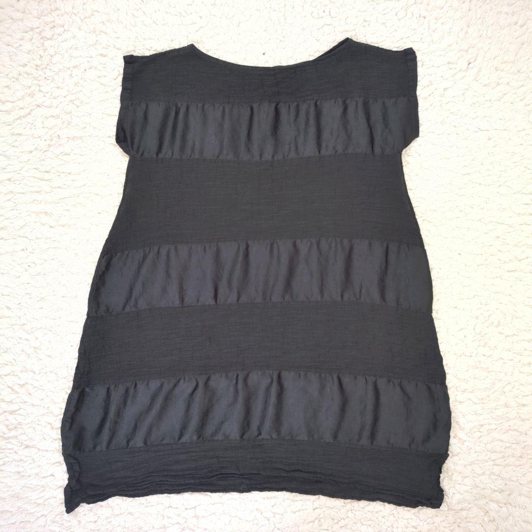 me ISSEY MIYAKE 製品染め加工 シアー プリーツ ワンピース