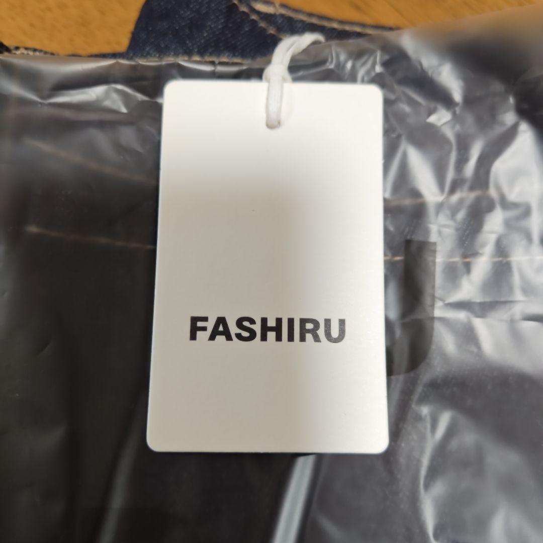 カーブデニムパンツ ネイビー size2 Mサイズ