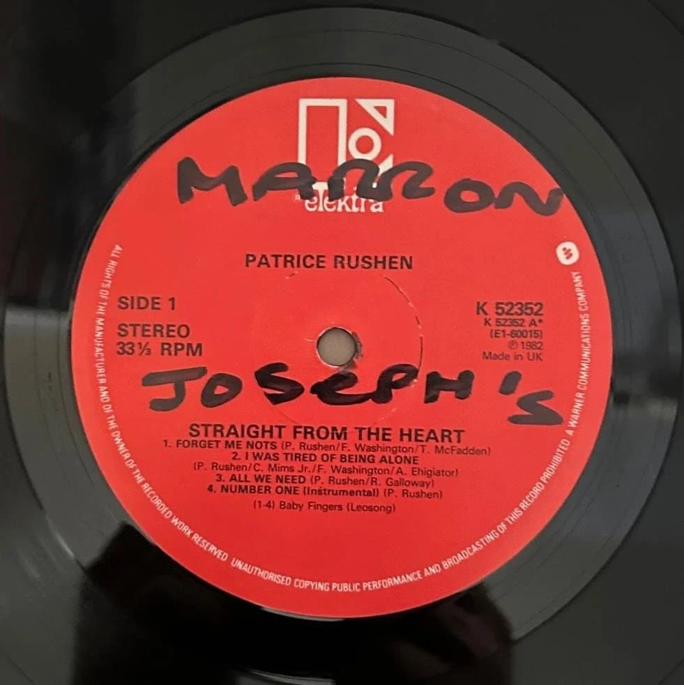 Patrice Rushen　 Straight from the Heart
