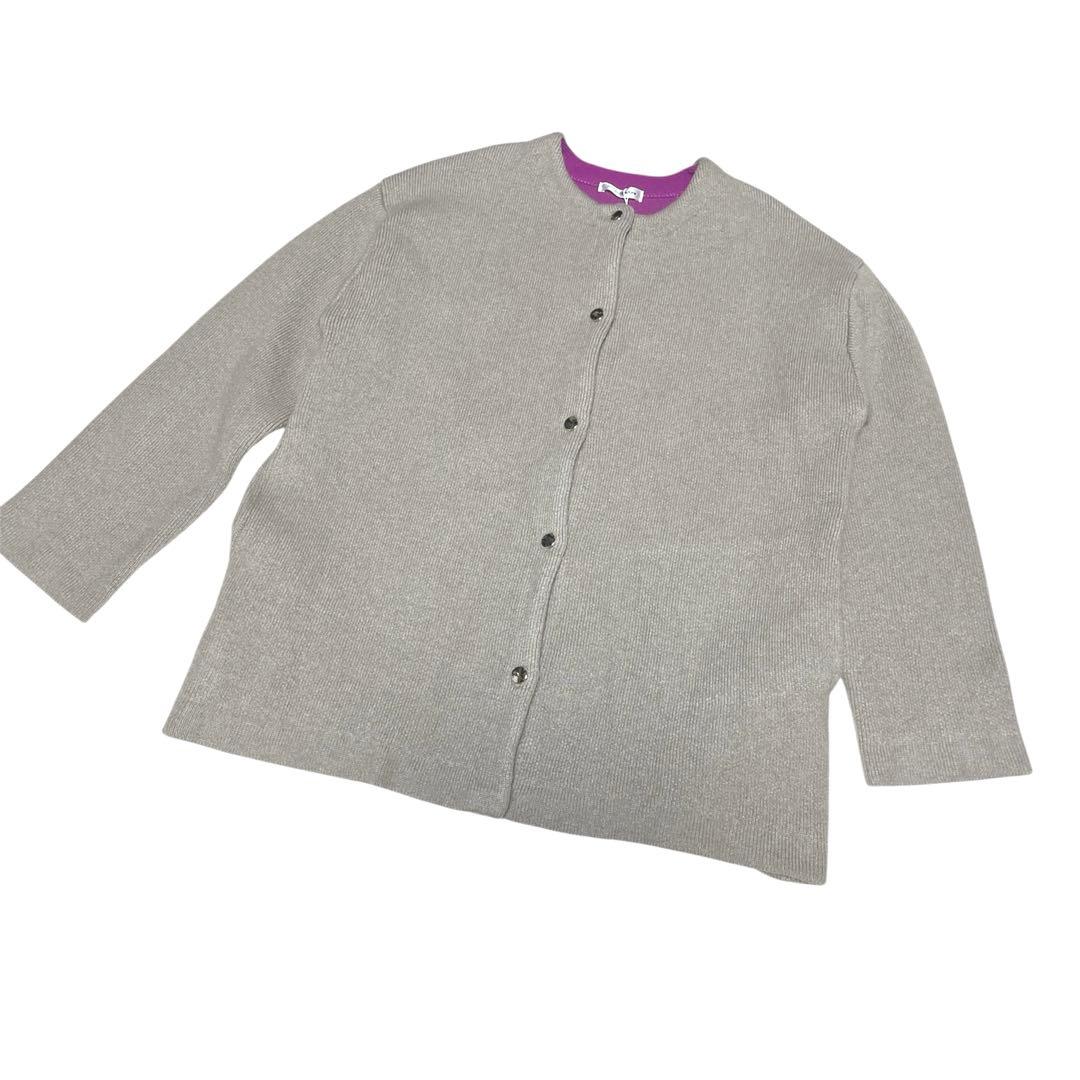 【専用】新品　ナチュラルクチュール FOX混　ダブルフェイス　ニットコート