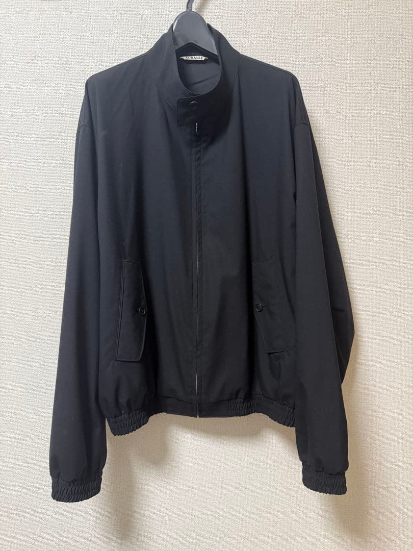 ジャケット・アウター AURALEE 25SS TROPICAL WOOL ZIP BLOUSON