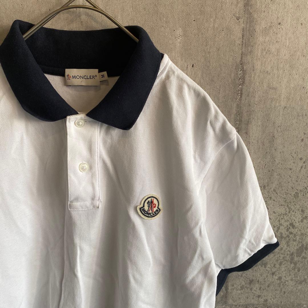 ↓値下げ中【MONCLER】ワンポイントロゴ ポロシャツ