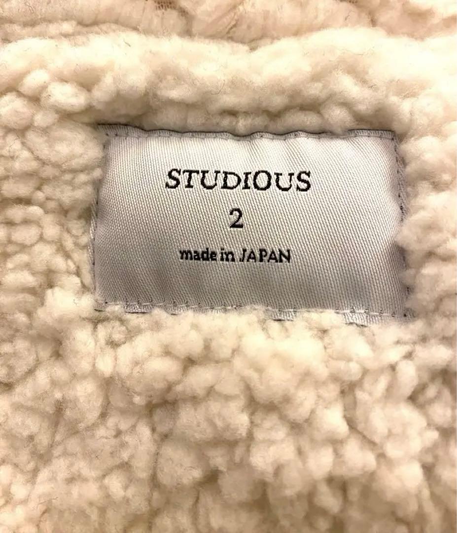 【新品・未使用】STUDIOUS ステュディオス　モッズコート