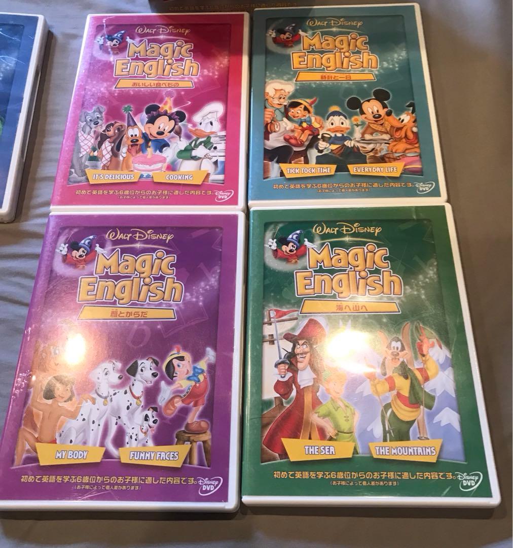 ディズニー　マジックイングリッシュ　DVD8枚　ミッキー　英語教材
