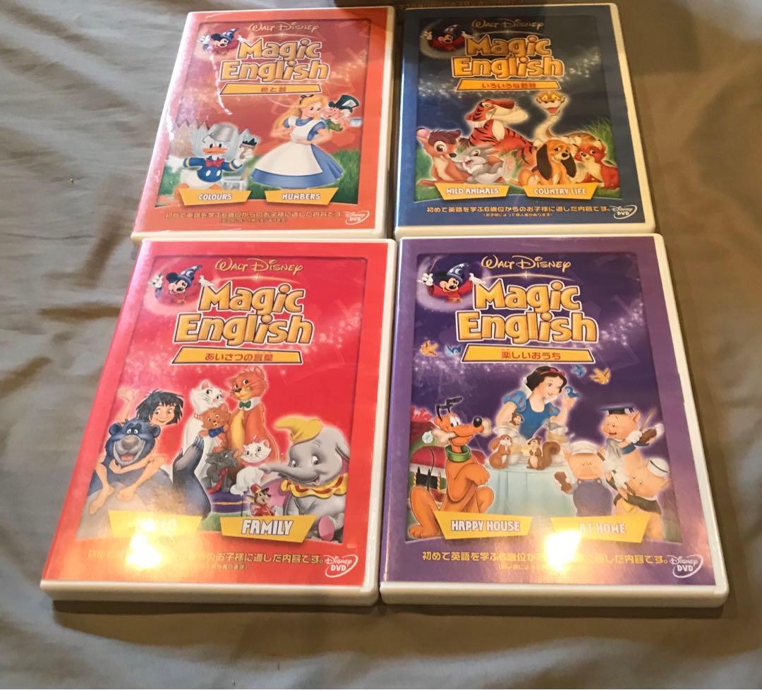 ディズニー　マジックイングリッシュ　DVD8枚　ミッキー　英語教材