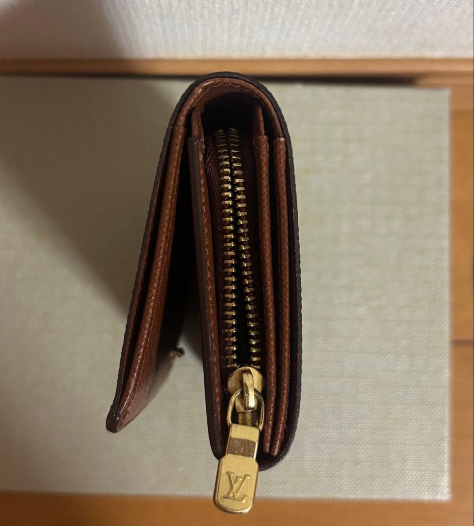 ルイヴィトン モノグラム ポルトフォイユ・トレゾール L字ファスナー