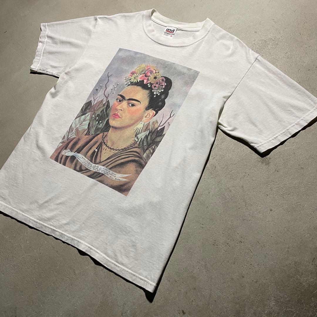 90s-00s Frida Kahlo Tシャツ アート フリーダカーロ