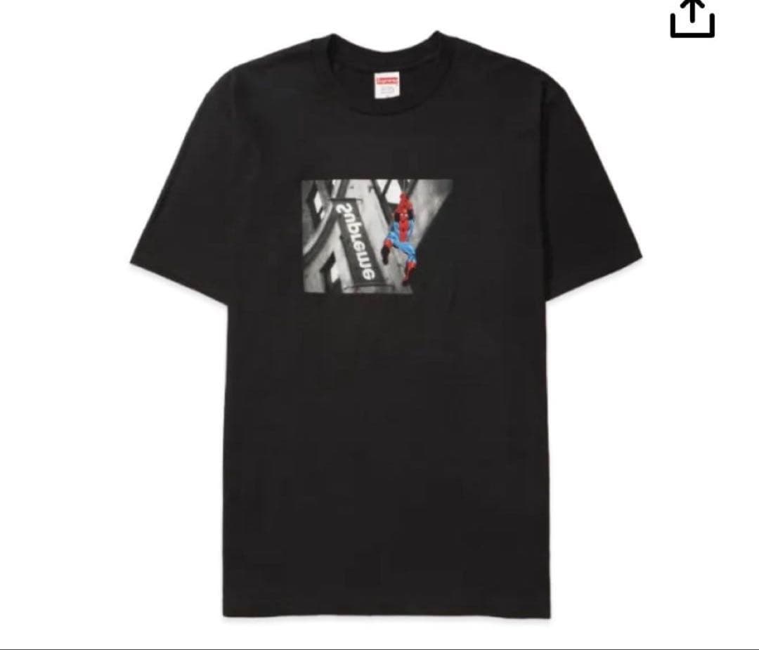 メルオSupreme Spider-Man Tee Black L