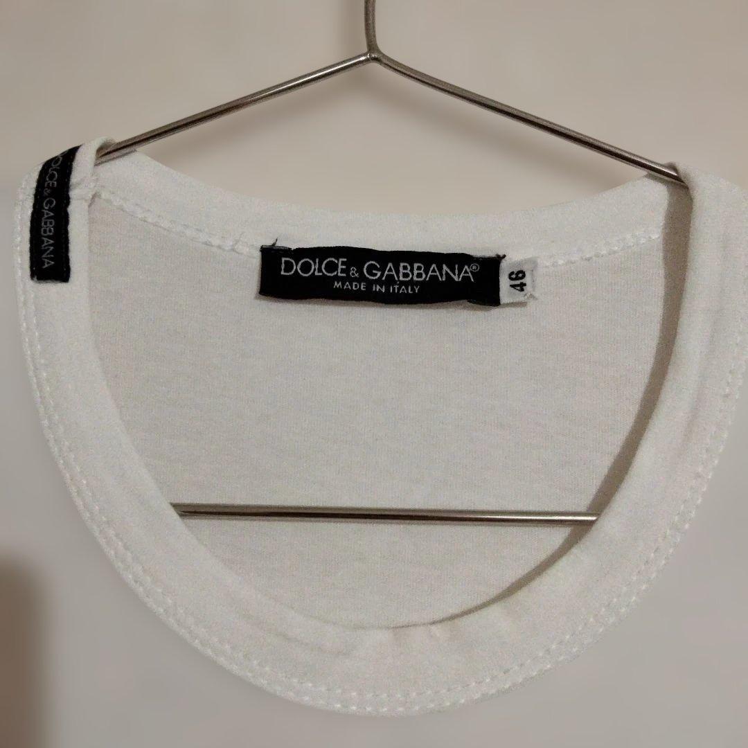 DOLCE＆GABBANA 46 スーパーマン ビーズ Tシャツ
