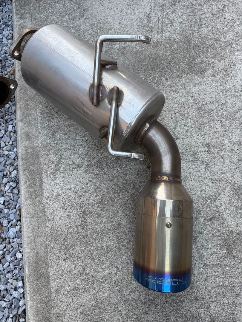 GR86 BRZ ロッソモデロ ZEEK Ti マフラー ZN8 ZN6 ZD8