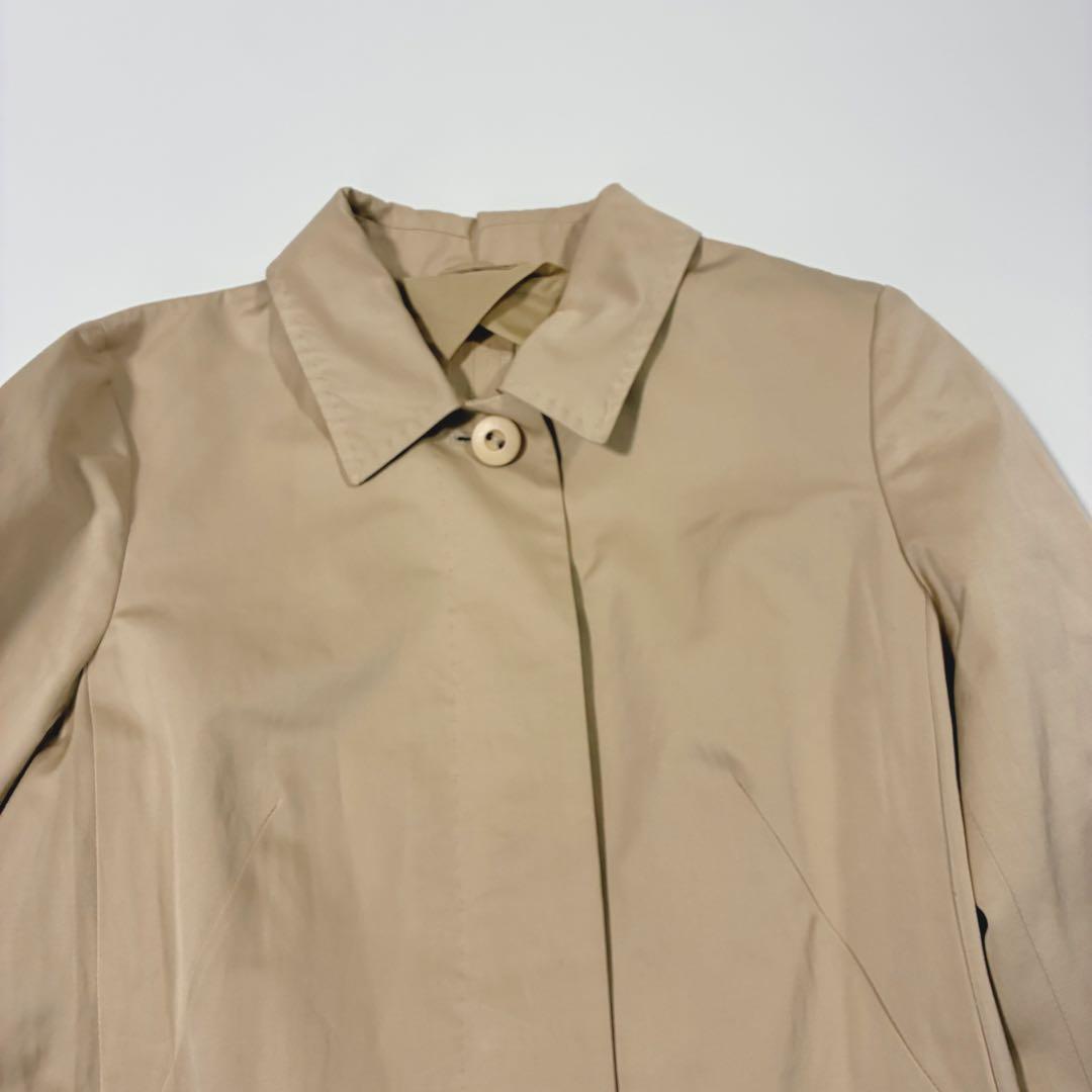 Max Mara STUDIO ステンカラーコート ベージュ スプリングコート
