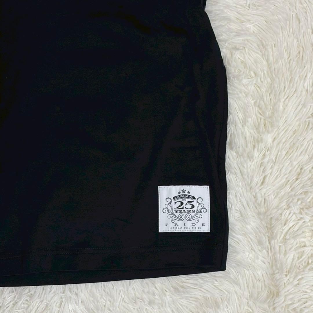 【新品未使用タグ付】PRIDE クルーネック 半袖 Tシャツ ブラック Lサイズ
