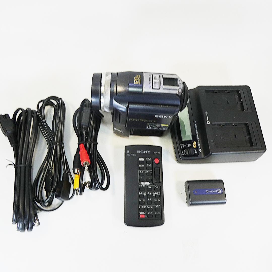 動作品 ソニー DCR-PC300 MiniDVビデオカメラ　DVD化に最適