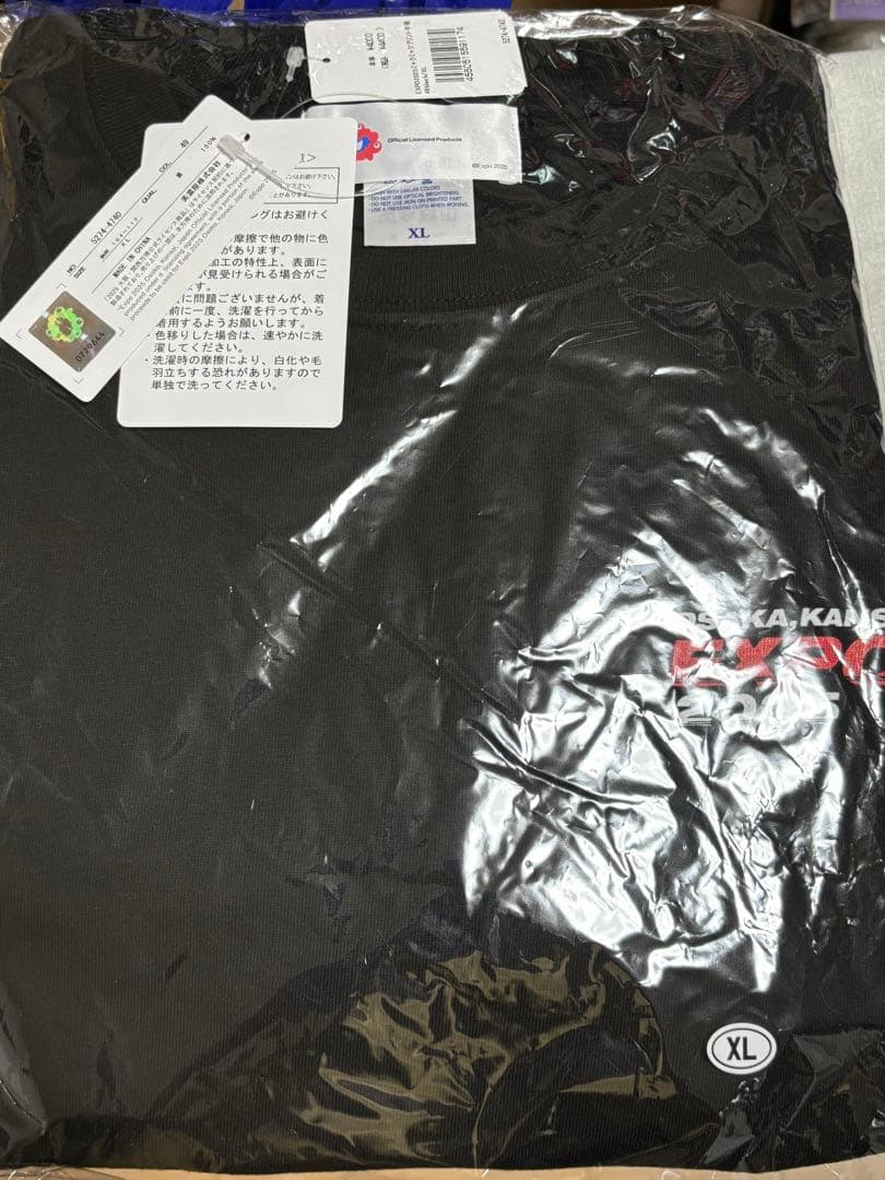 【新品未開封】関西万博 ミャクミャク ロードスター Tシャツ XLブラック