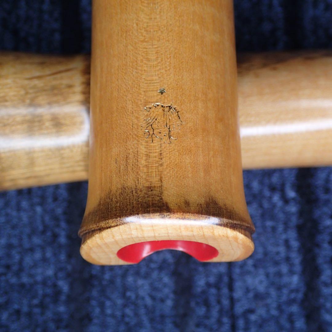 尺八 ワダ楽器 蝴蝶 (楓)七孔 一尺八寸管