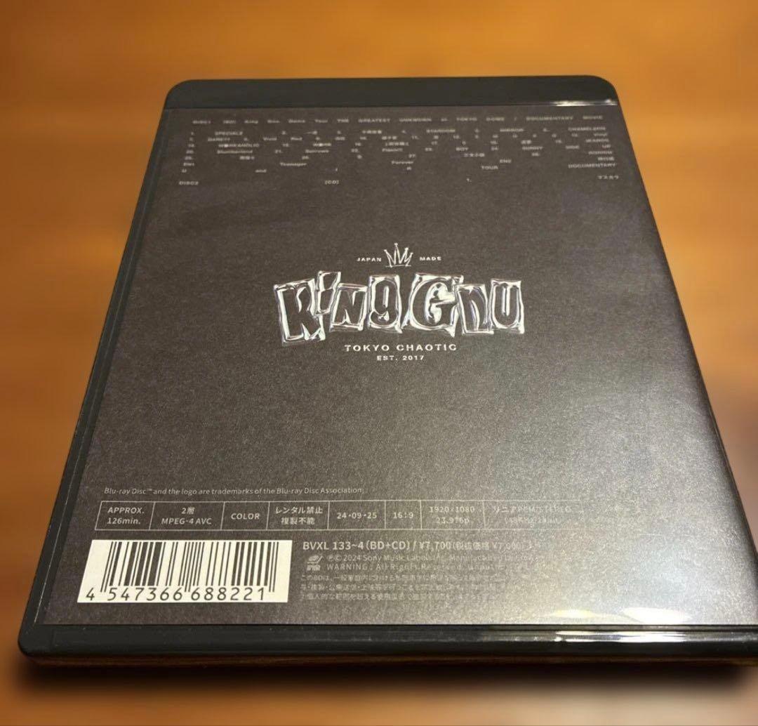 kingGnu アルバム➕blu-ray➕特典アクリルポーチ付き