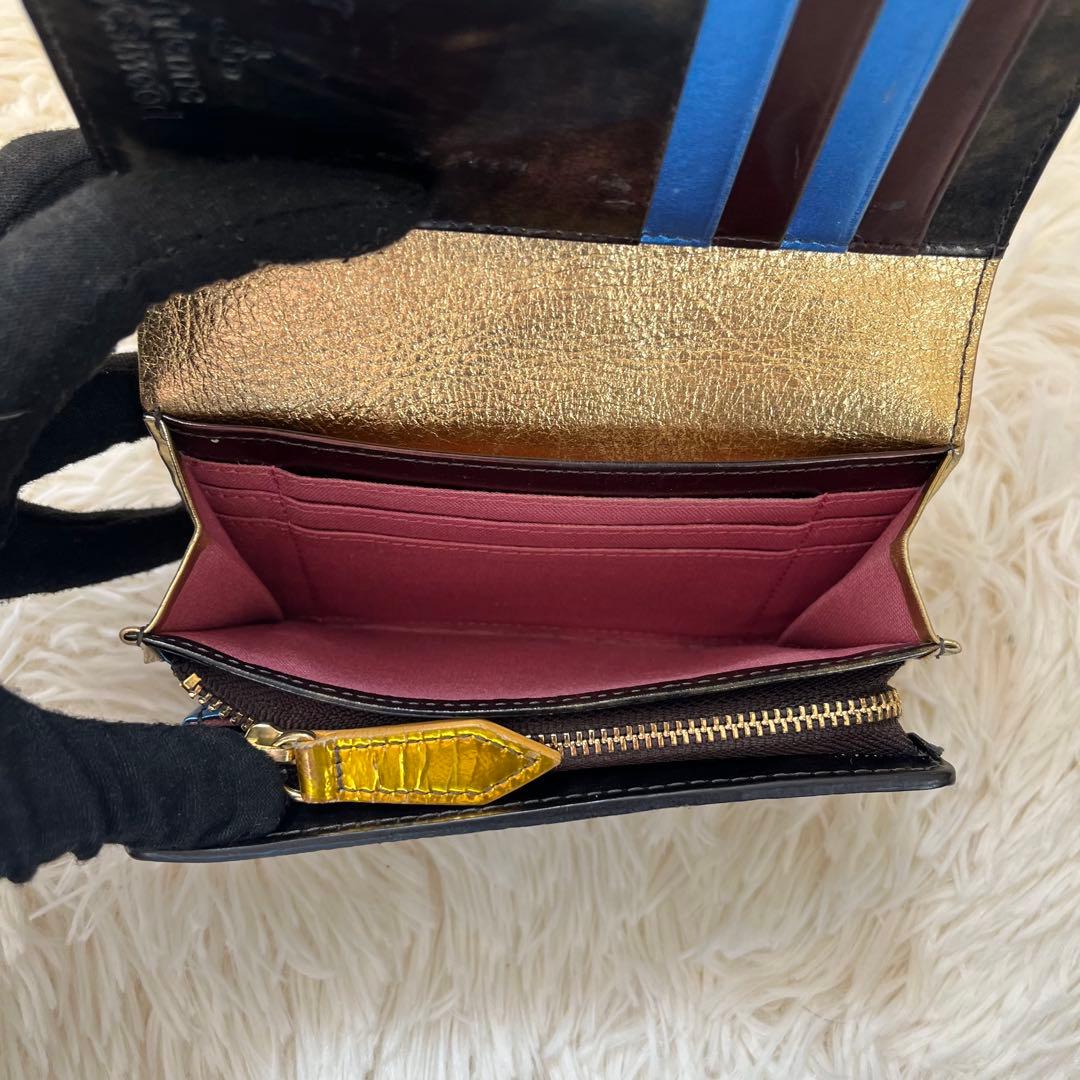 廃盤 Vivienne Westwood サロンコレクション 二つ折り財布
