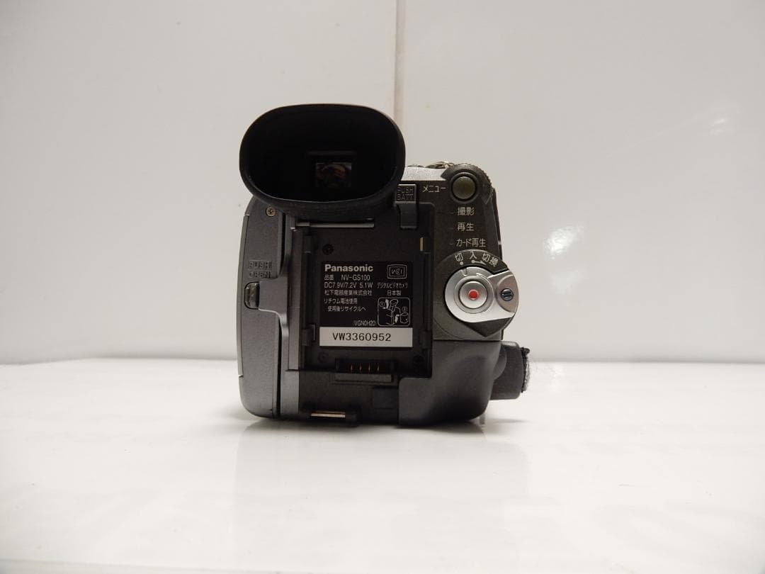 大人気　動作品　Mini DV　パナソニックビデオカメラ　NV-GS100