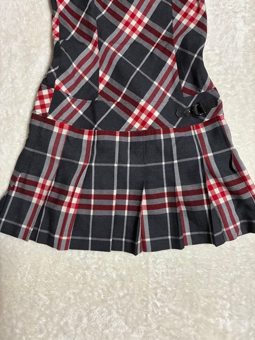 美品BURBERRY BLUE LABEL フレアスカート 38 ワンピース