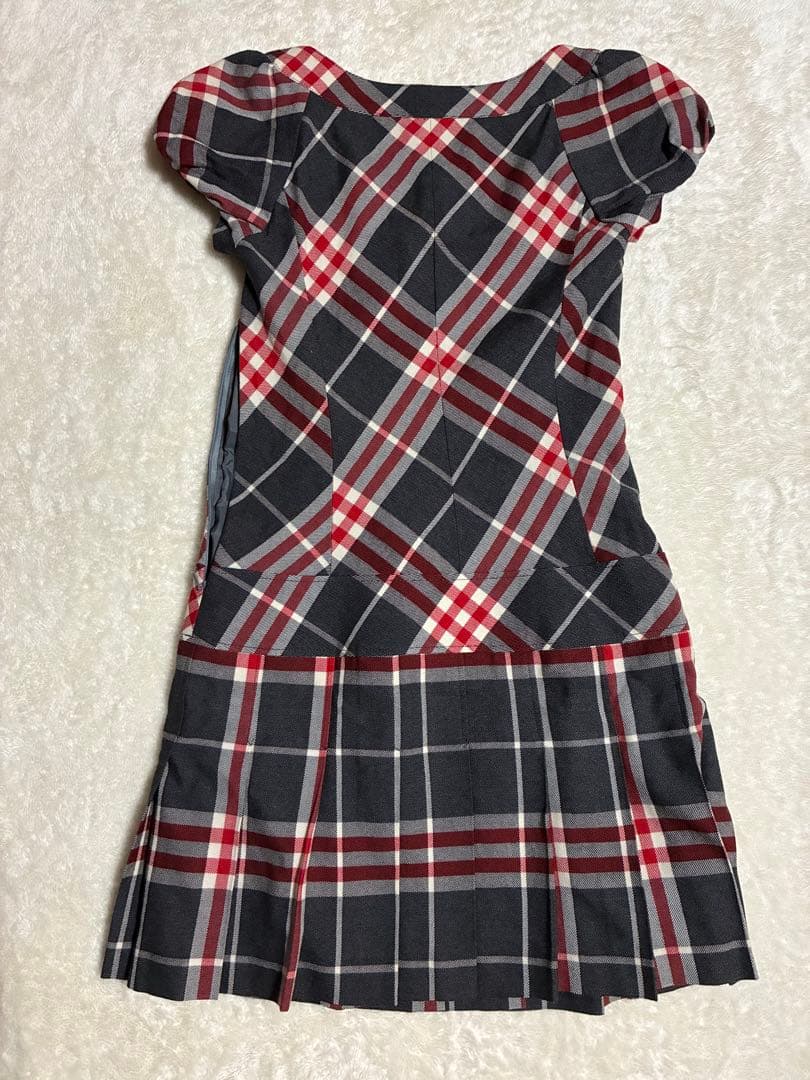 美品BURBERRY BLUE LABEL フレアスカート 38 ワンピース