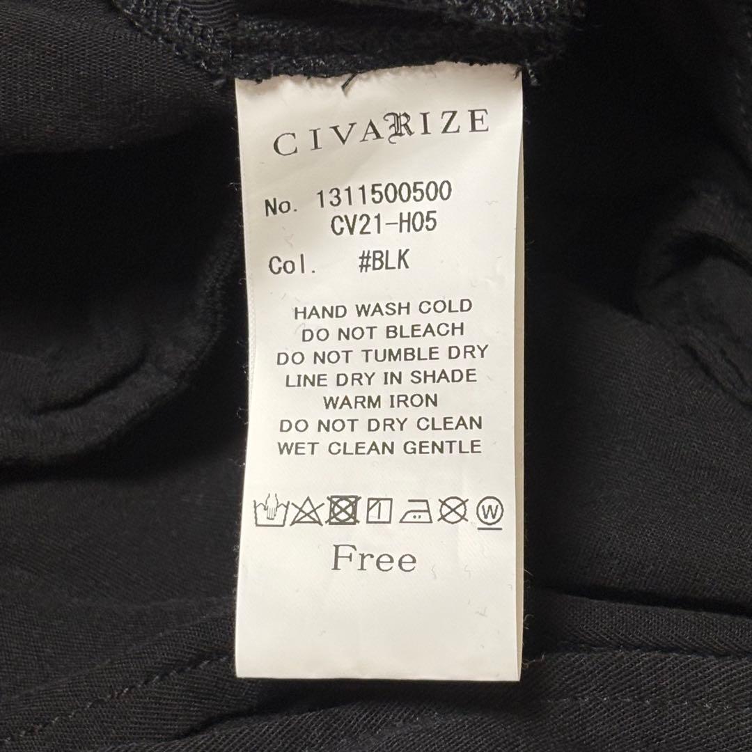 AYTCIVARIZE ローズプリントハイネックジップブルゾン