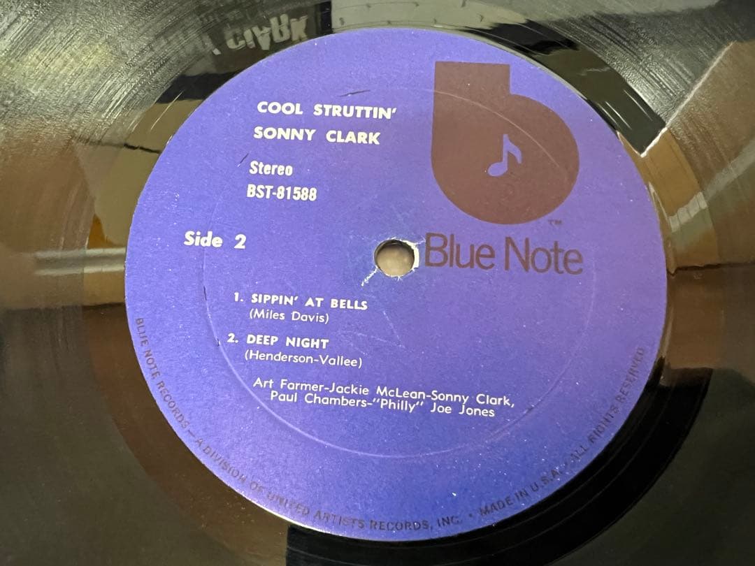 洋楽 Sonny Clark Cool Struttin Jazz LP 1960s