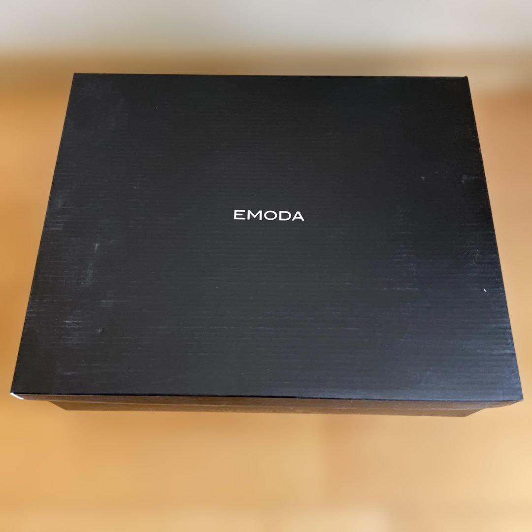お値下げしました！！【EMODA】ブラックスエードニーハイブーツ　S