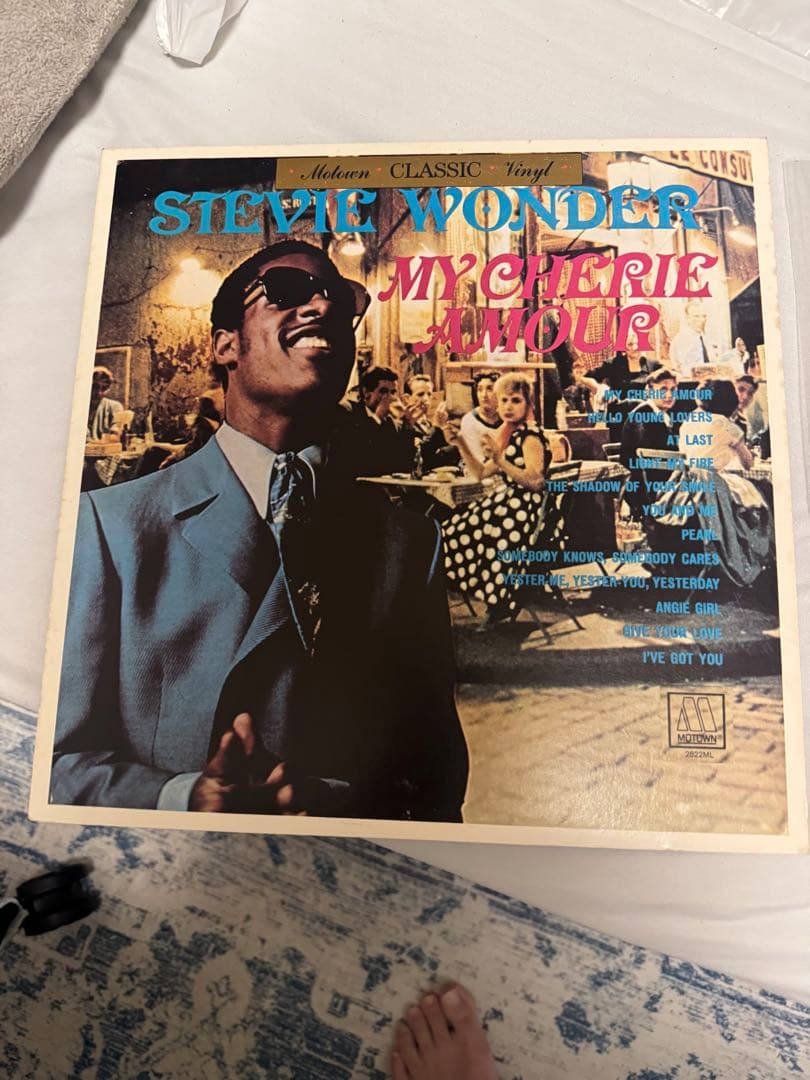 Stevie Wonder My Cherie Amour 12インチレコード