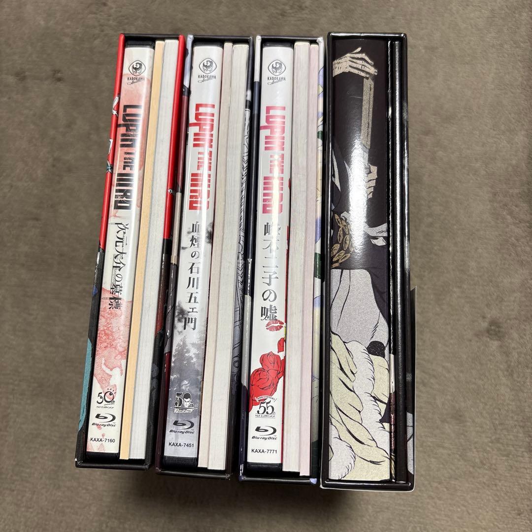 LUPIN THE ⅢRD blu-rayボックス 4セット