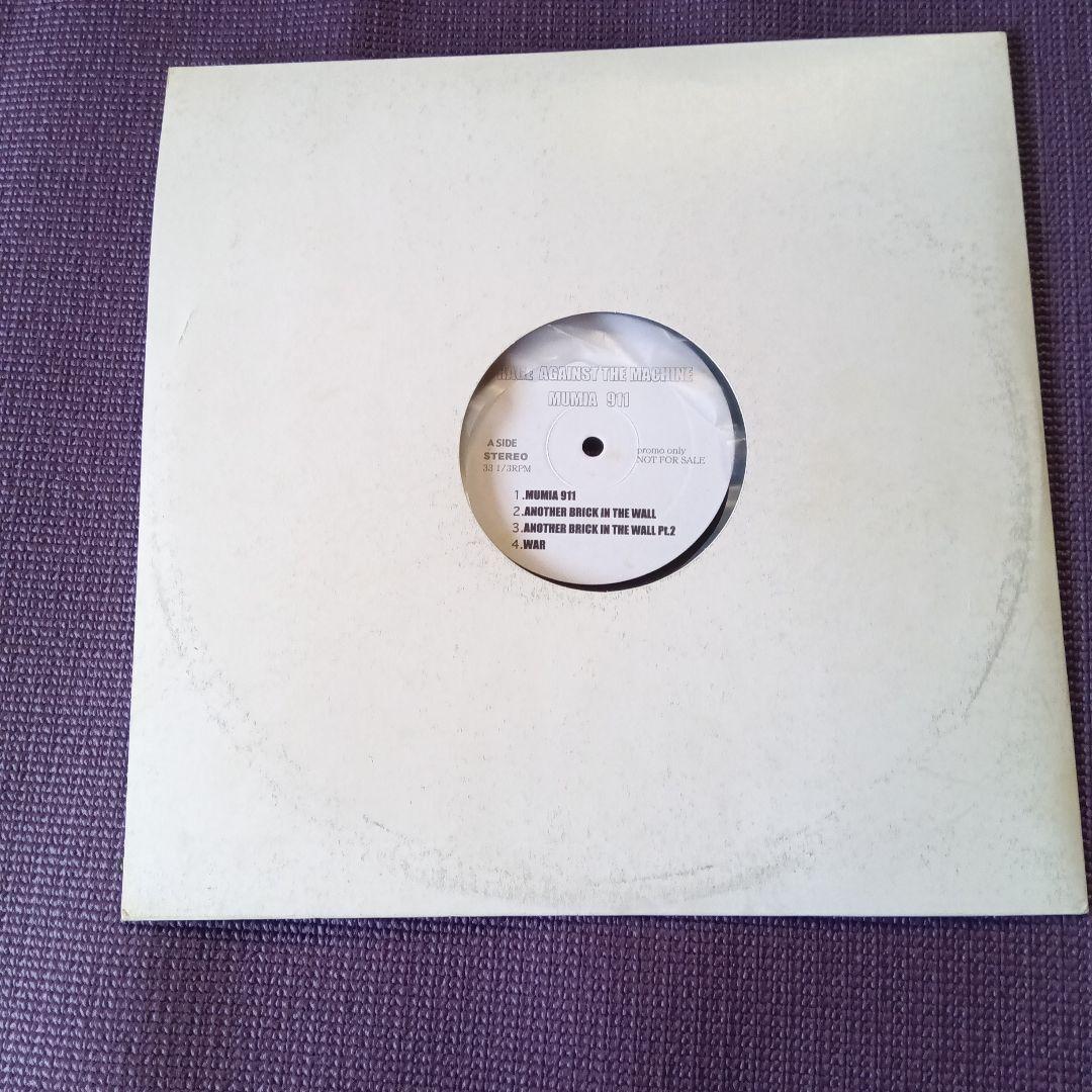 RageAgainstTheMachine Mumia 911 プロモレコード