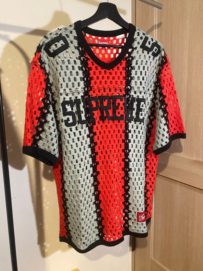 シュプリームCrochet Football Jersey クロシェフットボール