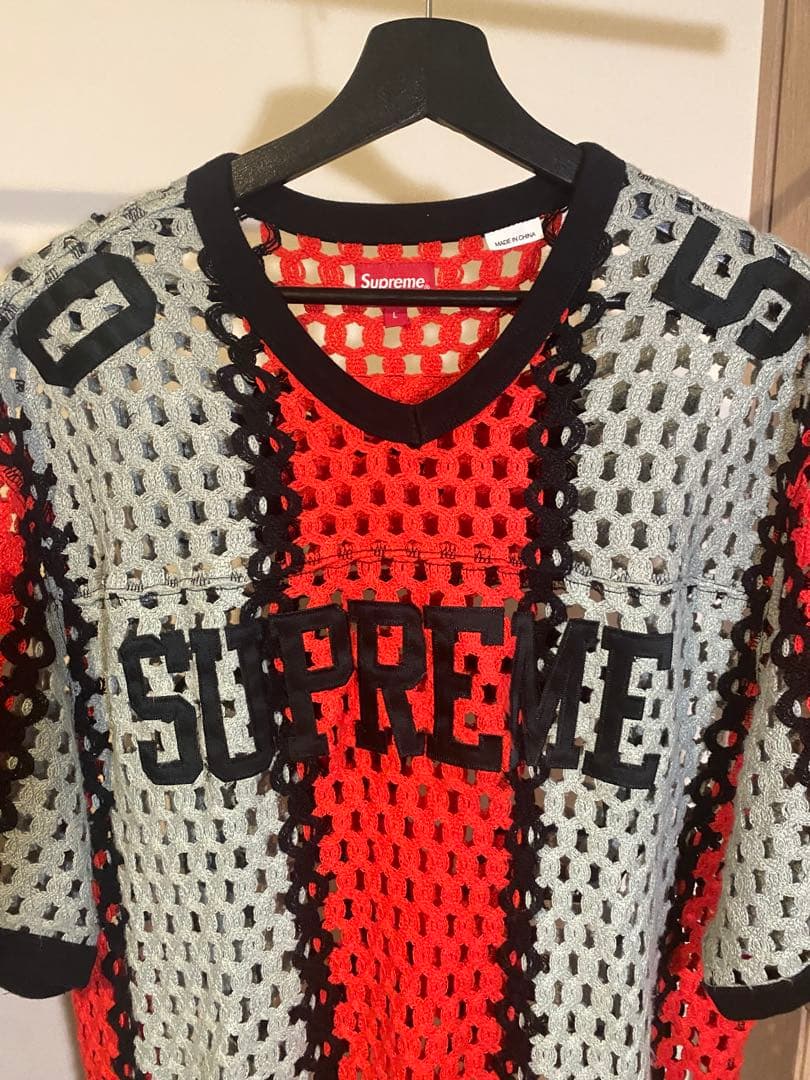 シュプリームCrochet Football Jersey クロシェフットボール