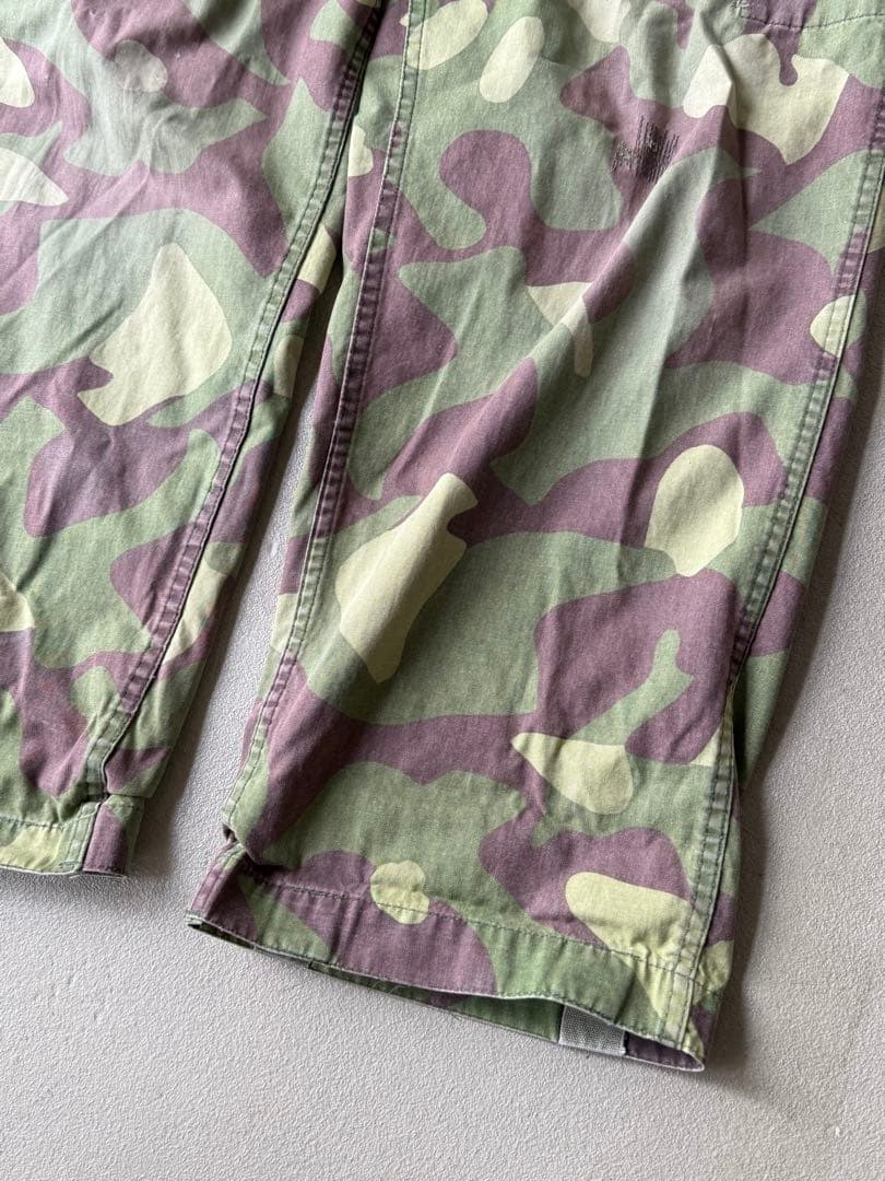 ノルウェー軍キューカンバーカモオーバーパンツ　リバーシブル