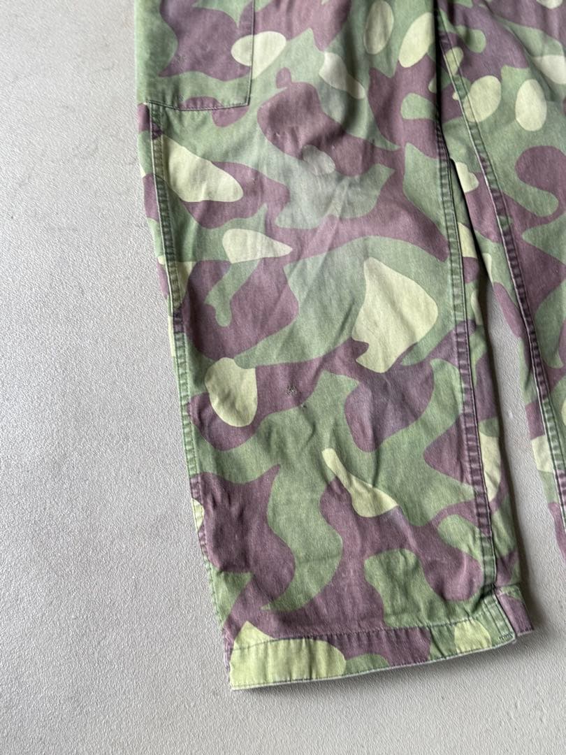 ノルウェー軍キューカンバーカモオーバーパンツ　リバーシブル