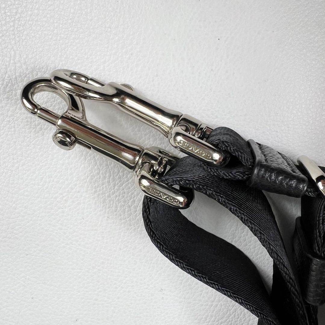 【馬車ロゴ✨】COACH ボストンバッグ 2way ナイロン 旅行 大容量 黒