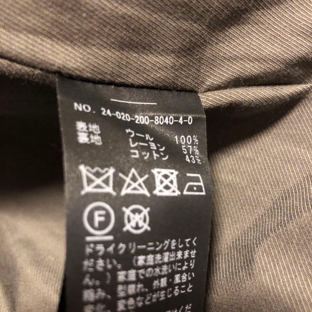 未使用　スピックアンドスパン　ウールトレンチコート