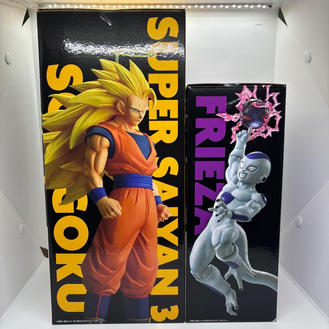 一番くじドラゴンボール　A賞 スーパーサイヤ人3孫悟空　C賞 フリーザ