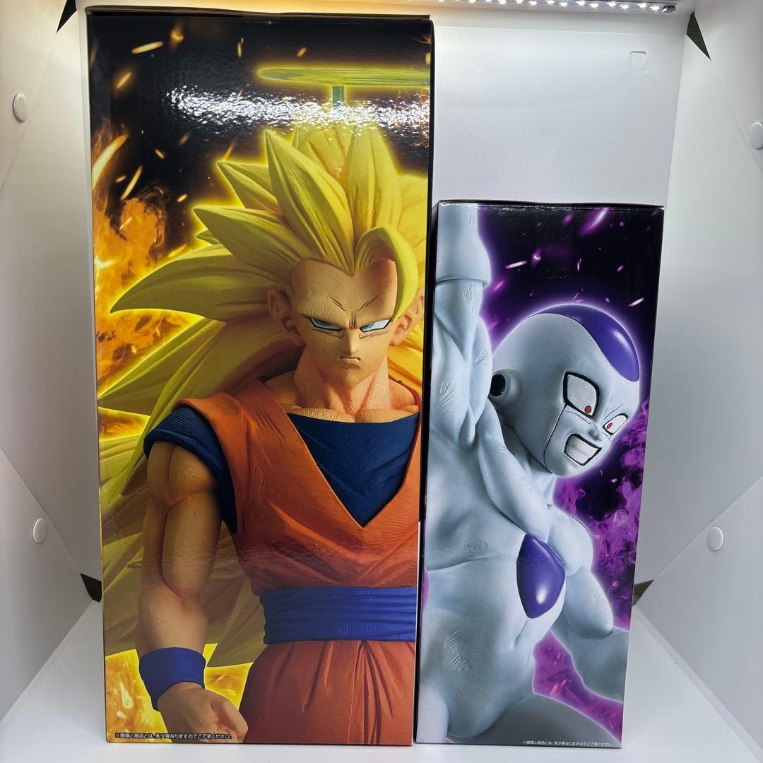 一番くじドラゴンボール　A賞 スーパーサイヤ人3孫悟空　C賞 フリーザ