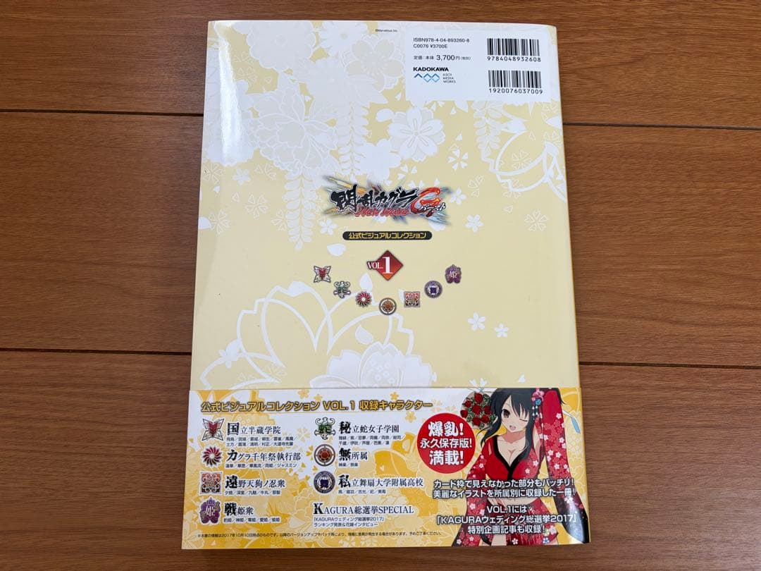 閃乱カグラ NewWave Gバースト 公式ビジュアルコレクション VOL.1