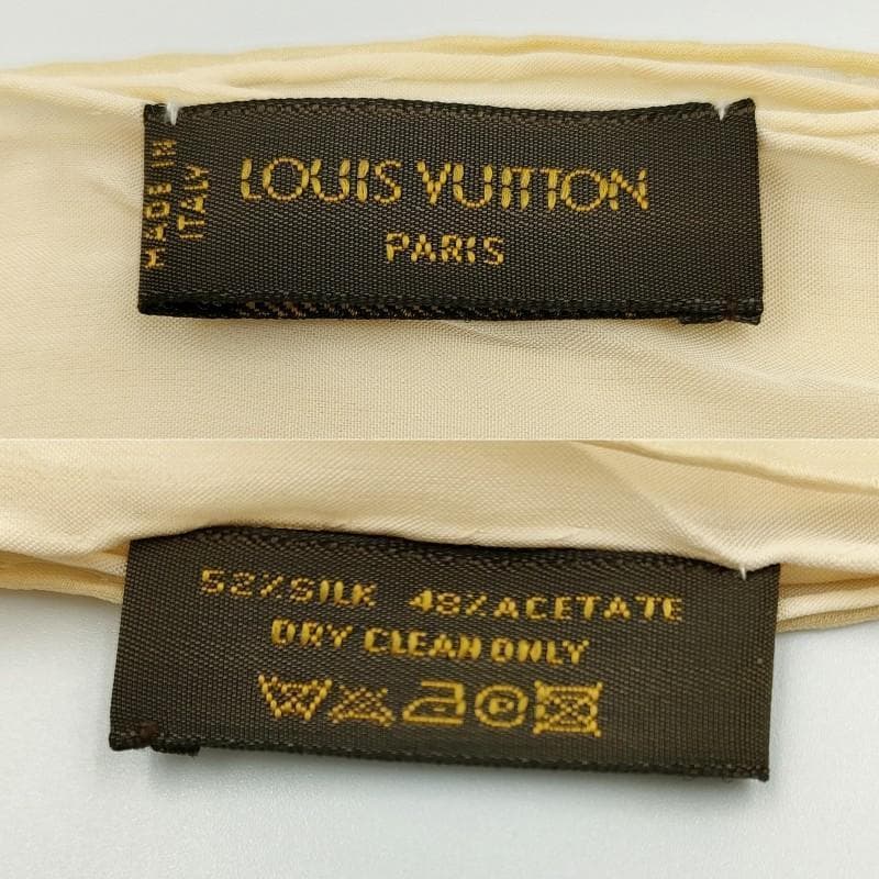 LOUIS VUITTON ルイヴィトン モノグラム柄 ストール 薄手