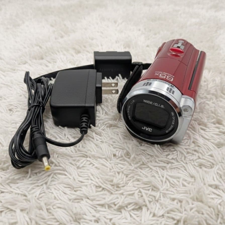 【新品保管品】JVC EVERIO GZ-E565 GZ-E565-R