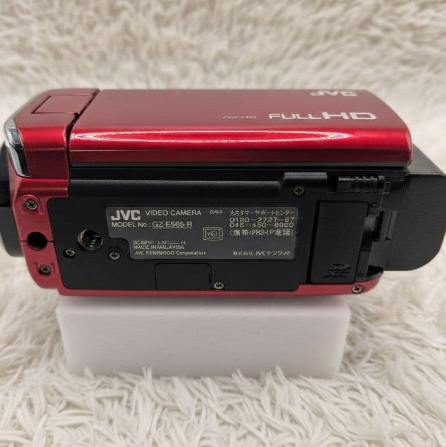 【新品保管品】JVC EVERIO GZ-E565 GZ-E565-R