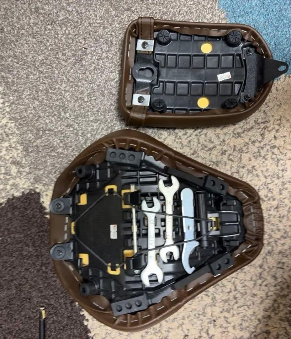 レブル250 S Edition 純正シート タンデムシート ブラウン