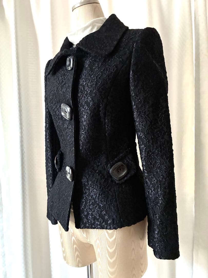 新品タグ付 Dolce&Gabbana ジャガード テーラード ジャケット