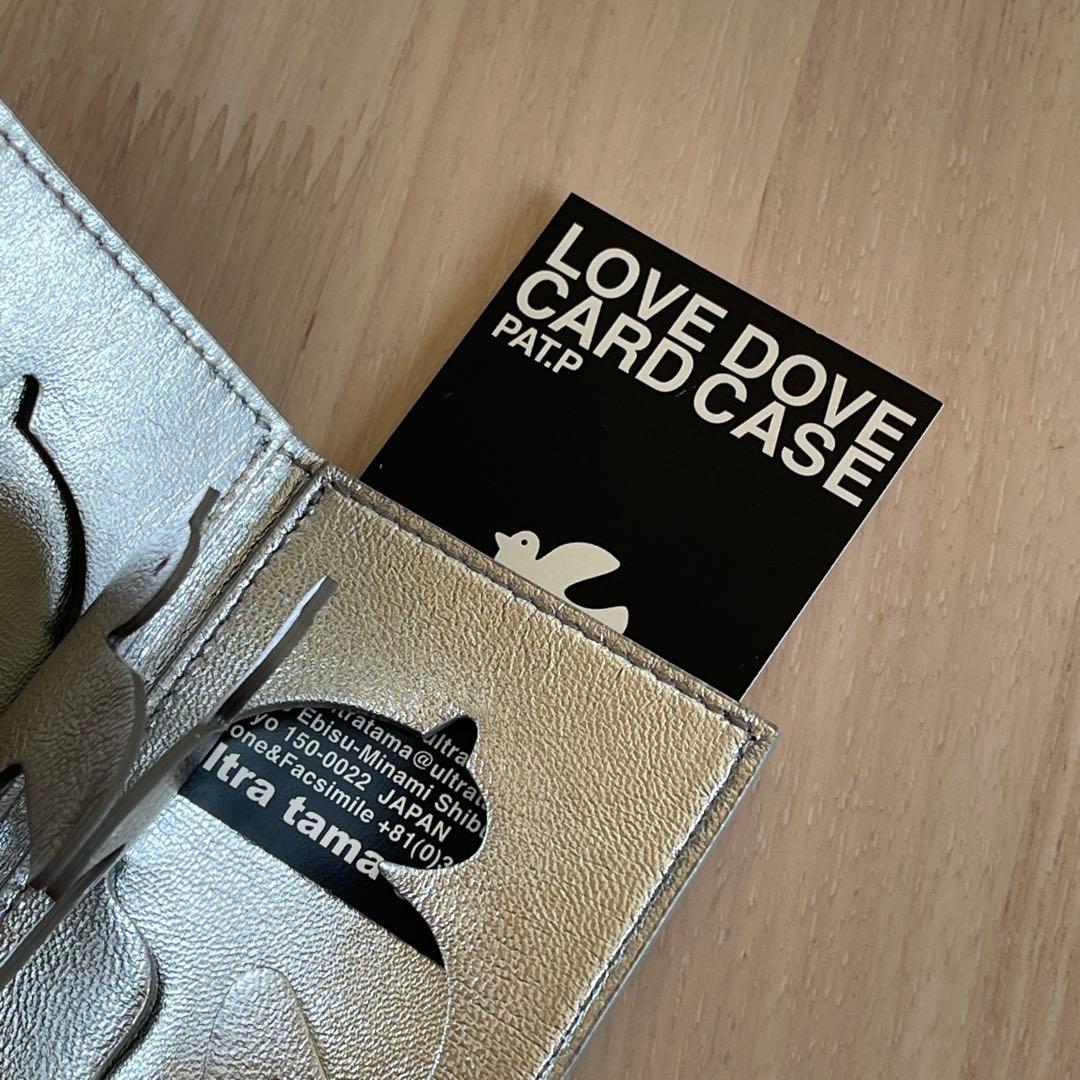 LOVE DOVE CARD CASE / ラブダヴ・カードケース シルバー