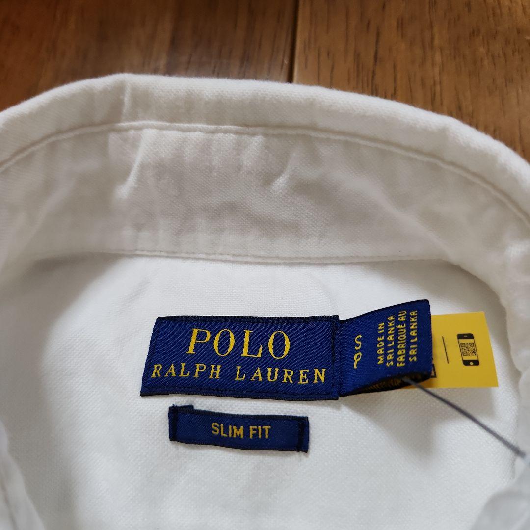 Polo Ralph Lauren 長袖シャツ US S ホワイト
