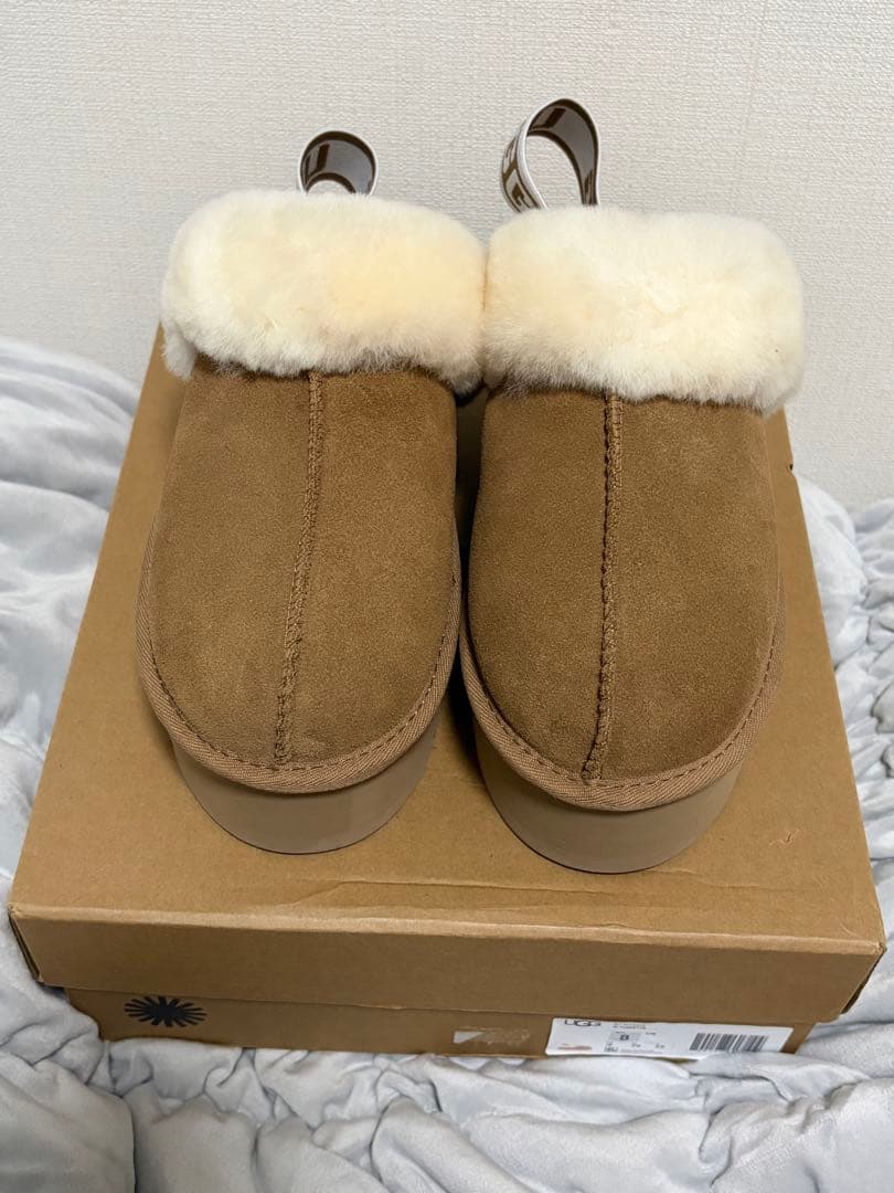 UGG ファンケット 25cm 厚底