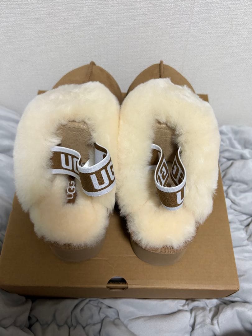 UGG ファンケット 25cm 厚底