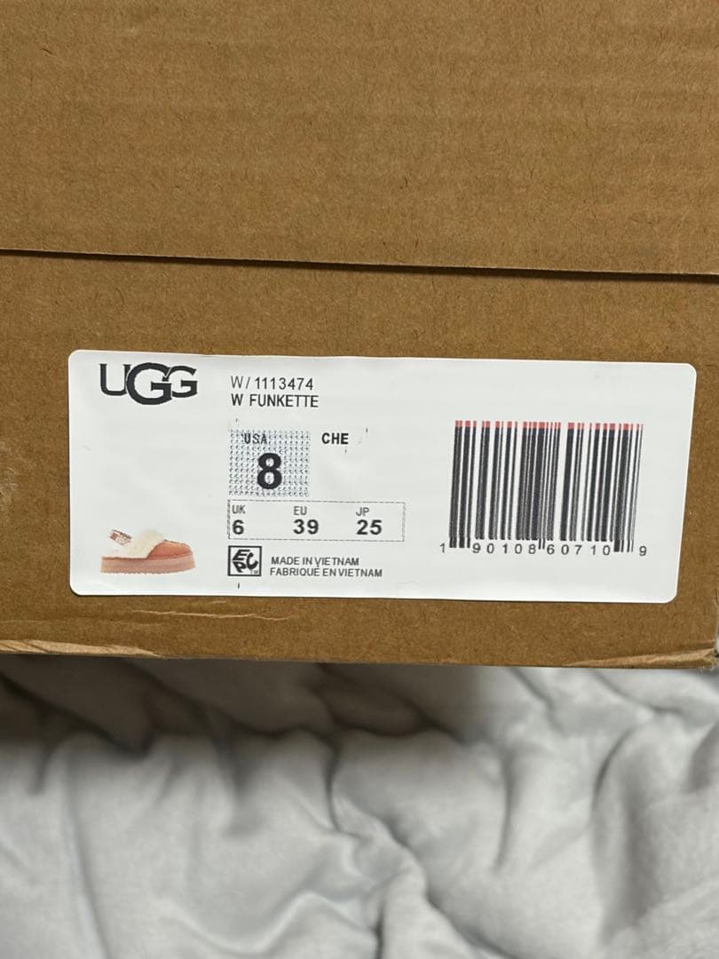 UGG ファンケット 25cm 厚底