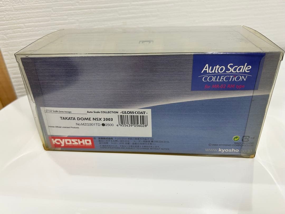 【美品】京商ミニッツTAKATA DOME NSX 2003 オートスケール